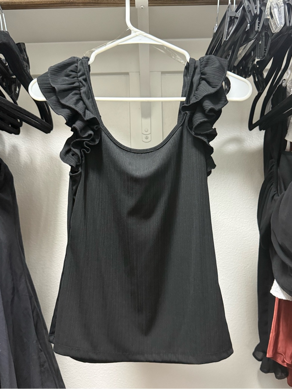 HYFVE Black Ribbed Top - Picture 5 of 5